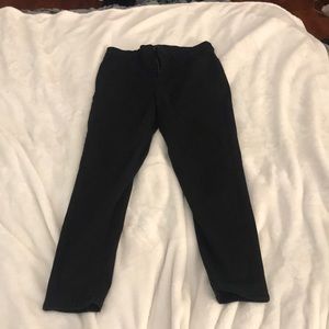 Black high waisted skinny jeans